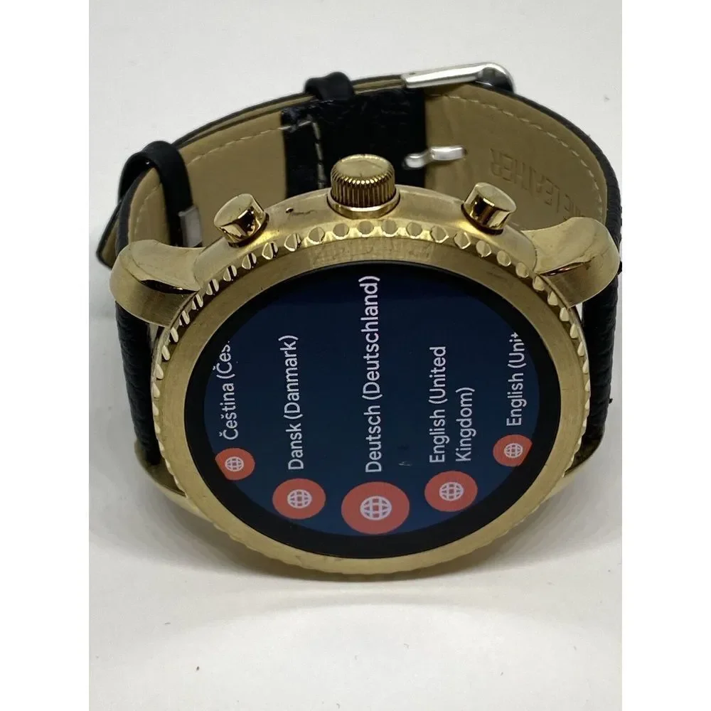 Fossil Gen 3 Authentic Genuine Smart Watch Custom Band FTW4002 BA109